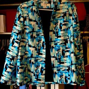 Jones studio blue blazer. Cute trendy size 12.
